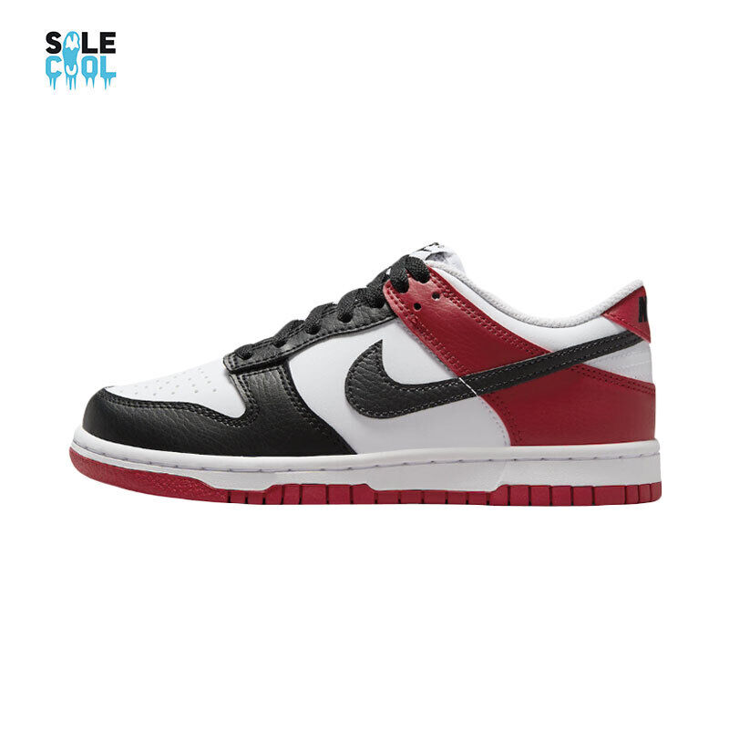 Nike Dunk Low GS BLACK TOE Gym Red Black White Shoes HF9980 Nike Dunk Low GS BLACK TOE Gym Red Black White Shoes HF9980