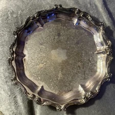 A Victorian Silver Salver A B Savory & Sons (William Smily), London, 1864,