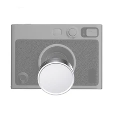Silver Metal Lens Cap for Fuji Instax Mini Evo, Fuji Mini for Fuji Instax