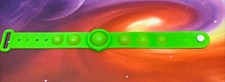 Exun Push Pops Bubble Sensory Fidget Bracelet Toys Wearable Relief Stress Green