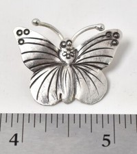 Butterfly Pendant in Sterling Silver 925