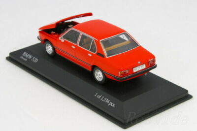 BMW 520 E12 Red 1972 1/43 MINICHAMPS 431023001