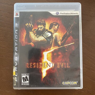 Resident Evil Playstation PS3 RE5 Complete 13388340088