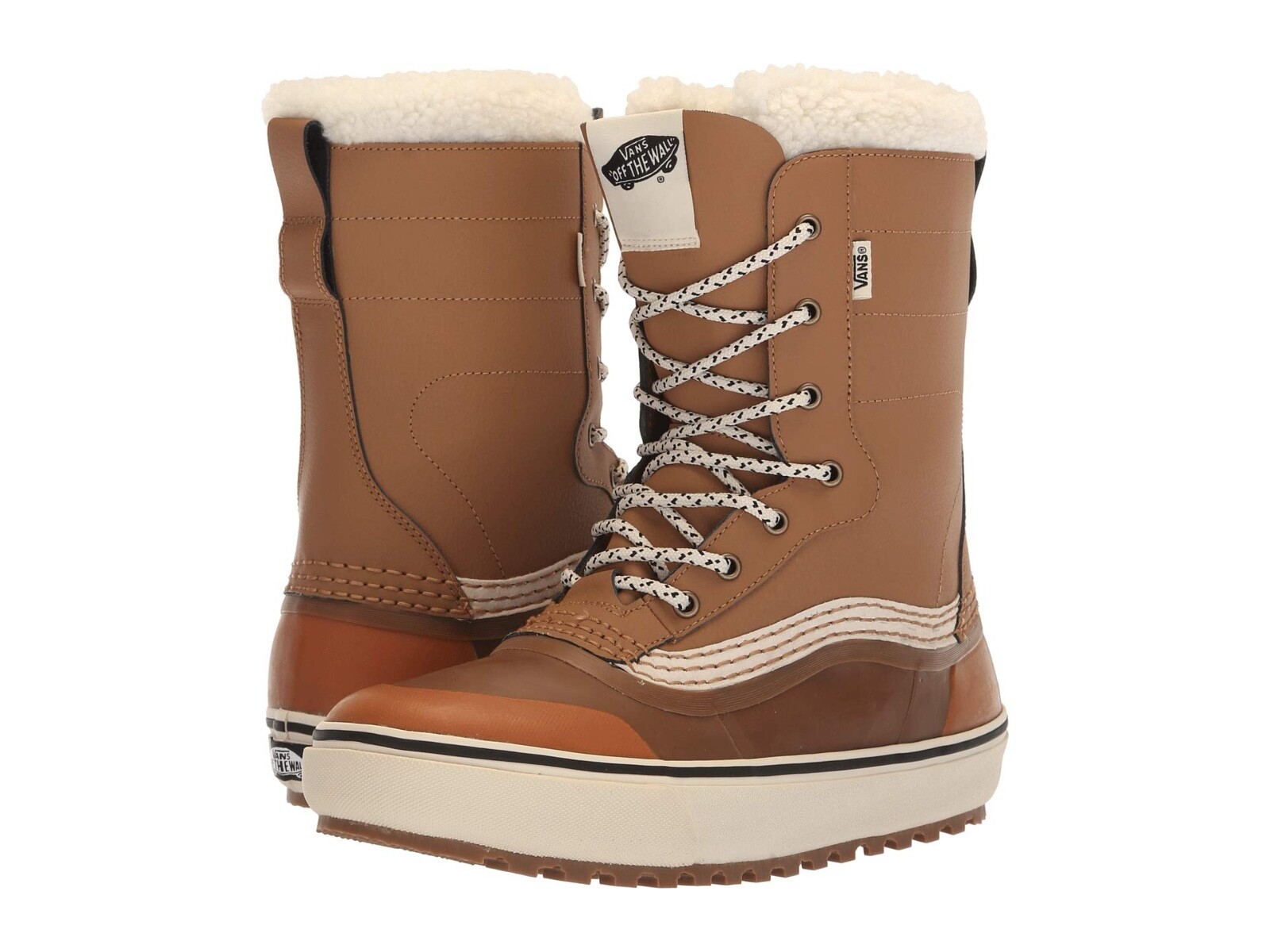 New Vans Standard 2019 Men's Size 11.5 Snow Boots Brown White New Vans Standard 2019 Men's Size 11.5 Snow Boots Brown White