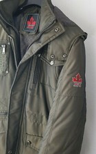 DSQUARED2 DSQUARED Herren Daunenjacke Winterjacke Jacke Parka Khaki - Gr. L