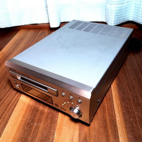 DENON DMD-M50 MINIDISC Recorder MD Deck Player set from Japan Used item - Afbeelding 8 van 9