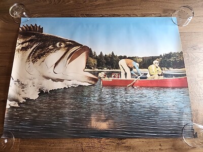 Vintage Schmidt Beer Poster | SS Animal Beer | 32.5'' x 23.5'' | Rare