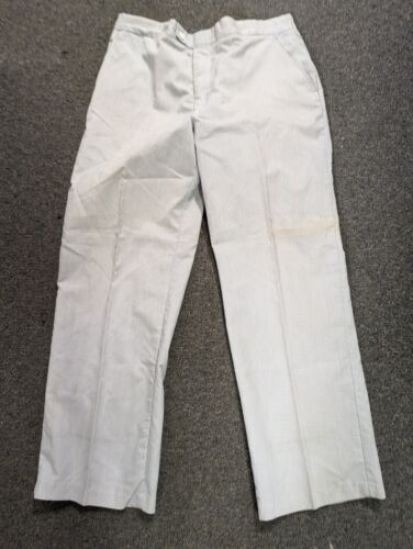 VINTAGE Arnold Palmer 38/30 blue white thin stripe golf pants slacks - Picture 1 of 9