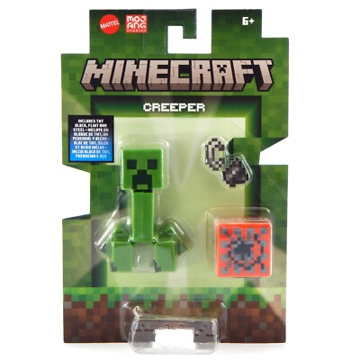 Minecraft Mojang Creeper with TNT Action Figure 2024