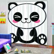 Creative inspiration based on Panda Printing 3D Blockout Curtains Fabric Window