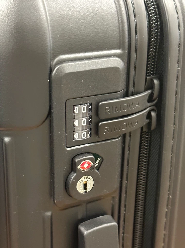 Rimowa x Porsche PTS Kabinenkoffer Cabin Trolley Black (full Set, limited) - NEU - Bild 3 von 4