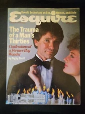 Esquire Magazine March 1981 Trauma Of Man In 30s Donald Sutherland  B22:894