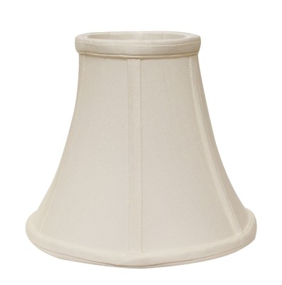18'' White Premium Bell Monay Shantung Lampshade