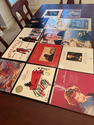 Large Classical & Opera Vinyl Collection Various Artists See Pics Desc
