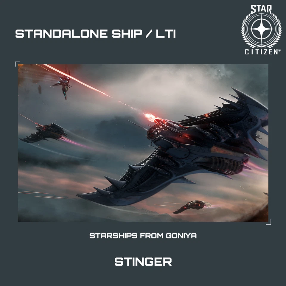 STAR CITIZEN - ESPERIA STINGER - LTI - CCU'd - (Lifetime Insurance)