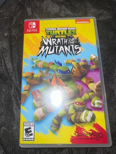 Teenage Mutant Ninja Turtles Arcade: Wrath of the Mutants Nintendo Switch!. Used