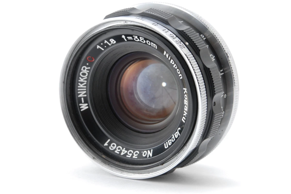 Nikon NIKKOR W f/1.8 Camera Lenses for sale | eBay