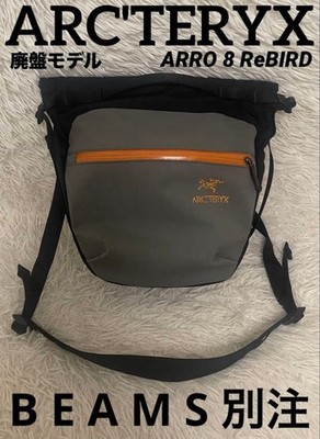 Arc'teryx Arrow 8 Ribbed Gray/Orange Shoulder Bag, Beams | eBay