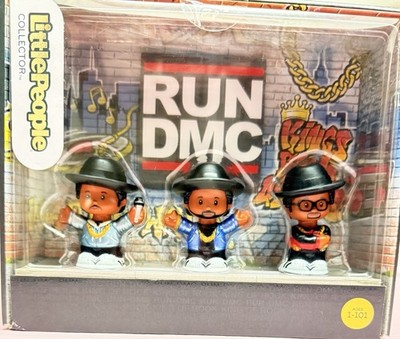 Little People Collector Run DMC Special Edition Set 3 Figures for Adults NIB