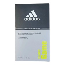 2 Packs- Adidas PURE GAME Revitalizing 3.4oz AFTER SHAVE Skin Protectant cologne