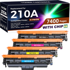 210A/210X Toner Cartridge W2100A for HP Color Pro MFP 4301 4201 Printers
