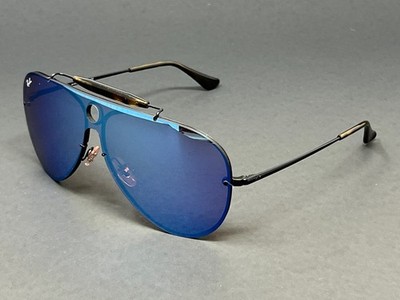 Ray Ban Unisex Sunglasses Blaze Shooter RB3581N 1537V Demi gloss Black 32mm