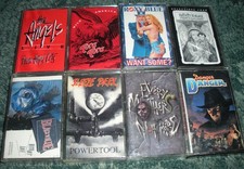 8 CASSETTE TAPES 80'S HARD ROCK GLAM METALSLEEZE BEEZ DANGE DANGER ROXY BLUE