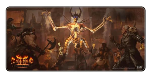 Blizzard Diablo 2 Воскрешенный коврик для мыши Mephisto XL 6690₽
