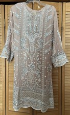 NEW 3 pc semi fancy Shalwar Kameez Size Medium Eid Gathering Pakistan wear