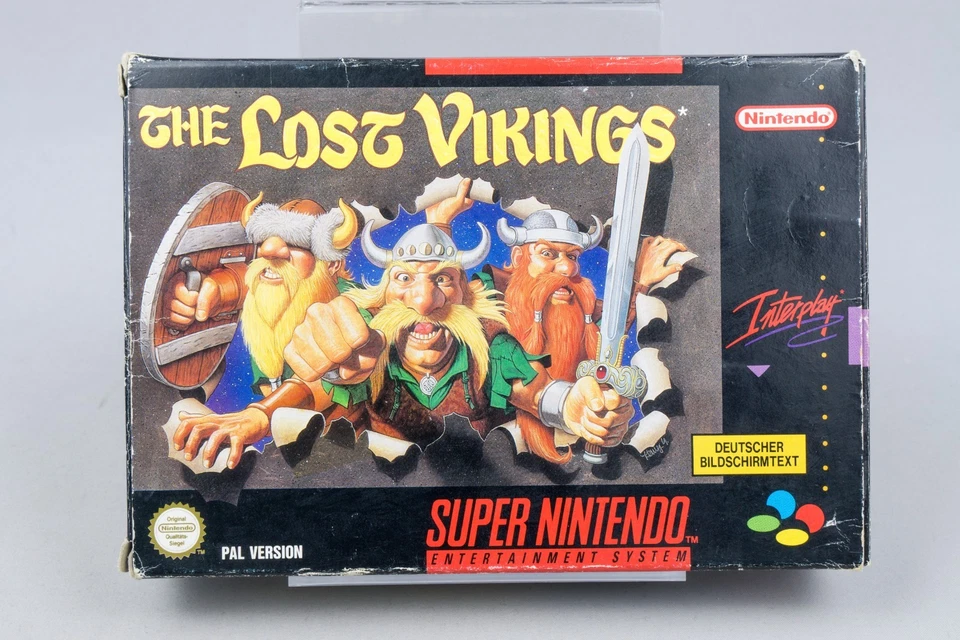 Super Nintendo *The Lost Vikings* SNES CIB OVP LV-NOE/SFRG - Bild 3 von 4