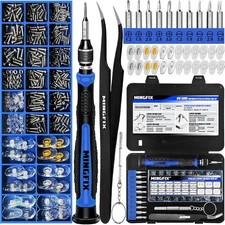 Eyeglass Sunglass Repair Kit,MINGFIX Magnetic Eye Glasses Repairing Tool Kit