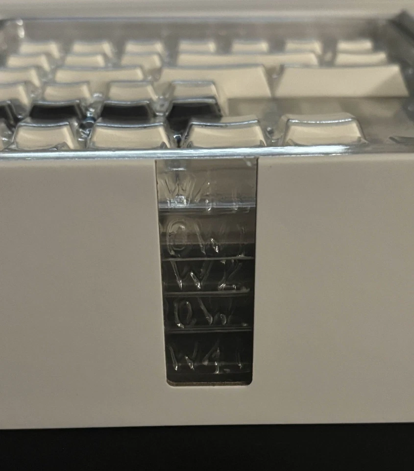 NUEVO + COMPLETO Juego de teclas de perfil cereza Osume Mochi PBT blanco y negro Foto 4 de 4