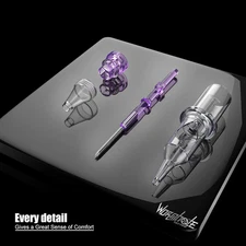 20Pcs Tattoo Cartridge Needle Mix 3RL 5RL 5RM 7RM round Liner Magnum Disposable