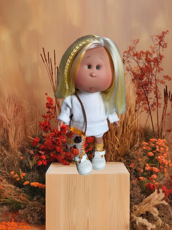 Handmade Fall Bag For 12" Nines d'onil Mia Dolls
