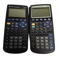 Texas Instruments Calculators-  TI 83 and TI 89 Lot of 2 For Parts 