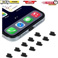 10 Pcs Anti Dust Plugs Charging Dust Cover iPhone Dust Plug Charging Port Cover