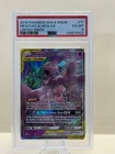 2019 POKEMON SUN & MOON UNIFIED MINDS #222 FULL ART/MEWTWO & MEW GX PSA 6