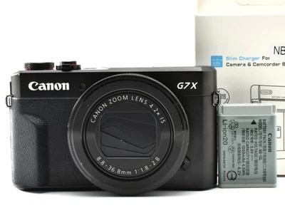 Cámara compacta Canon PowerShot G7 X Mark II g7x 20,1 MP negra [Exc+++] #3132... - Imagen 1 de 4