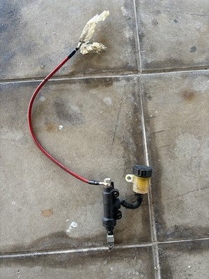 Bremspumpe hinten mit Zopfschlauch Brake Pump Rear Kawasaki Z 800 13 16