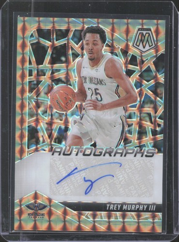 2024-25 Panini Mosaic #AM-MUR Trey Murphy III Autographs Mosaic Bronze #/75