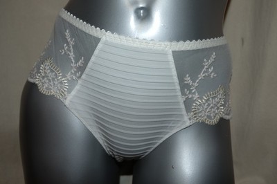 LOUISA BRACQ panty shorty ELISE 419-40 tulle lace ivoire ivory New