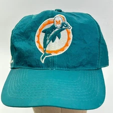 Miami Dolphins Hat Apex One Men's One Size Adjustable Teal Orange NFL Vintage