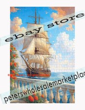 1000 piece jigsaw puzzle Beach coastal nautical