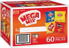 Smith’S Potato Chips Mega Mix Value Pack (Smith'S, Doritos, Twisties) 60 Multipa