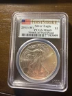 2011-West Point Silver Eagle PCGS MS 69 First Strike Blue Backing 27583009