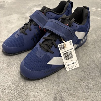 Adidas Adipower 3 Weightlifting Shoes Men's 9.5 JP6206 Blue NWT