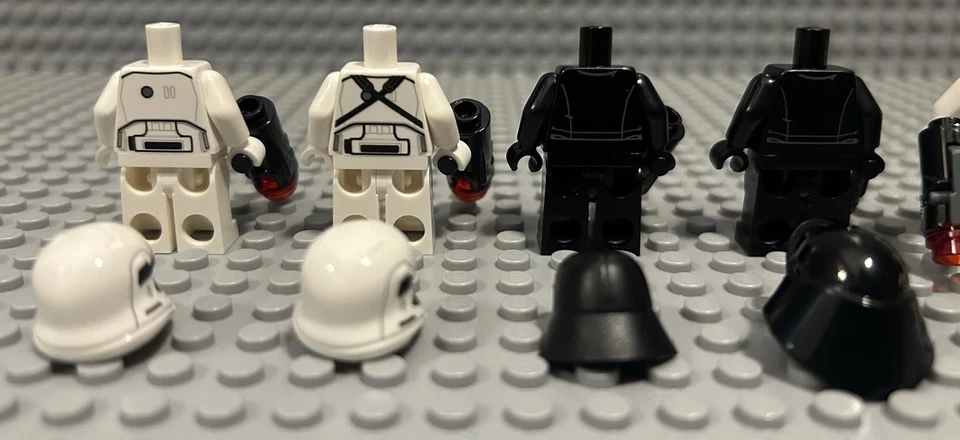 Lego Star Wars Battle Pack Lot (75132 x2, 75131, 75078) USED, FIGURES INCOMPLETE - Image 3 of 4