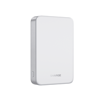 M7 Sharge Magnetische Kabellose Powerbank 10000Mah 20W USB-C, Silber