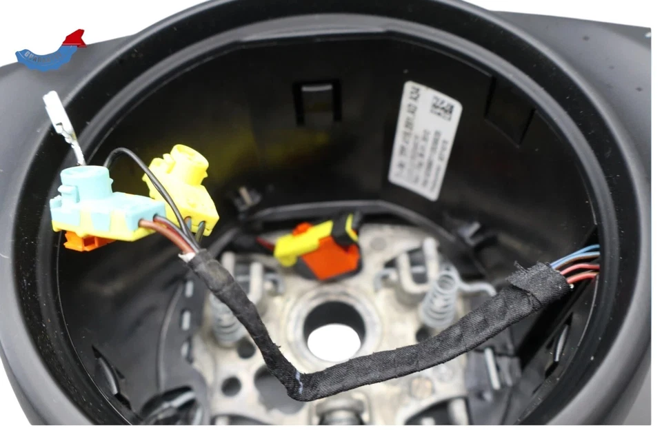 Conjunto de volante 10-16 Porsche Panamera 970 couro 7PP419091 FABRICANTE DE EQUIPAMENTO ORIGINAL - Imagem 4 de 4