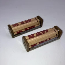 2 New RAW 79mm Roller Rolling Machine Hemp Plastic Fits 1 1/14 Papers